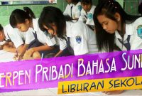 Contoh Cerpen Pribadi Bahasa Sunda Tentang Liburan Kenaikan Kelas Ku!