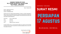 96 Koleksi Contoh Undangan Karang Taruna 17 Agustusan Terbaik