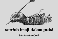 contoh imaji dalam puisi