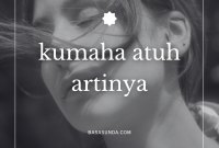 kumaha atuh artinya