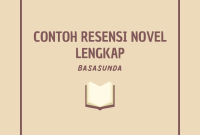 contoh resensi novel lengkap